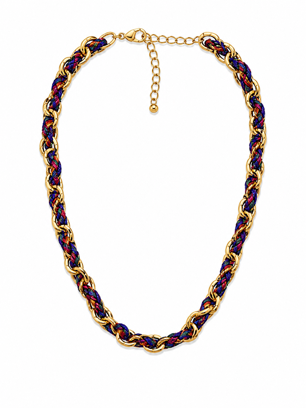 Carnival Braid Necklace