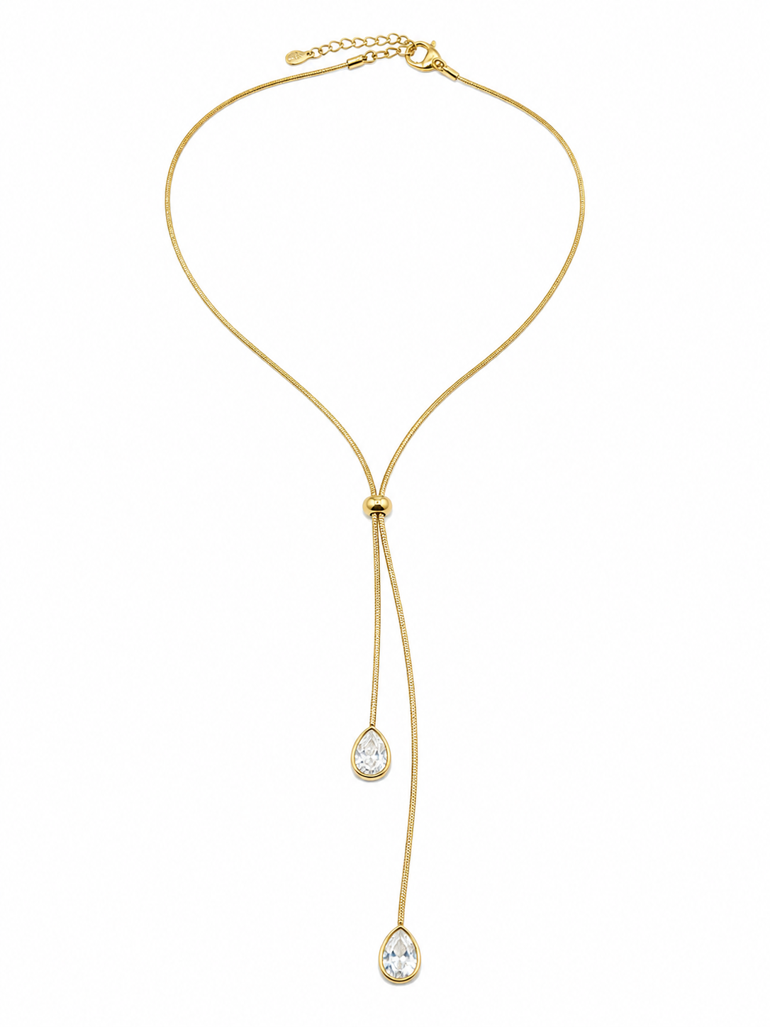 Crystal Cascade Necklace