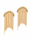 Golden Waterfall Earring