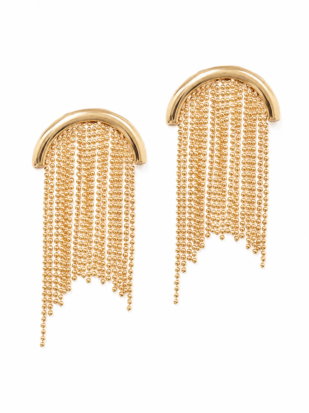 Golden Waterfall Earring