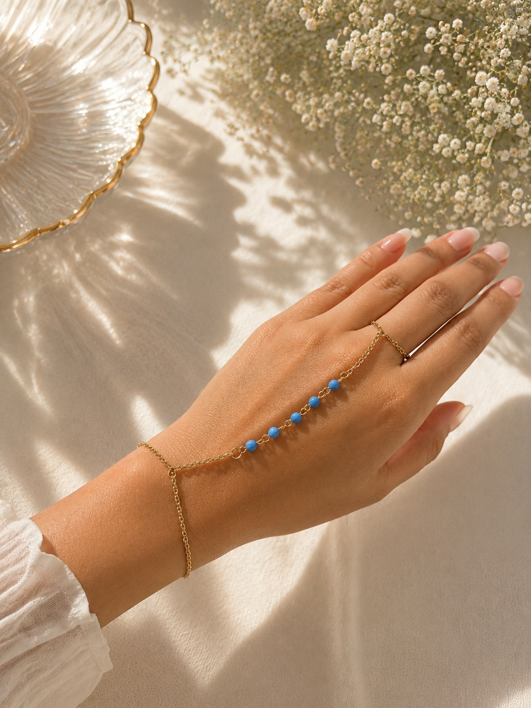 Blue therapy Hand Chain