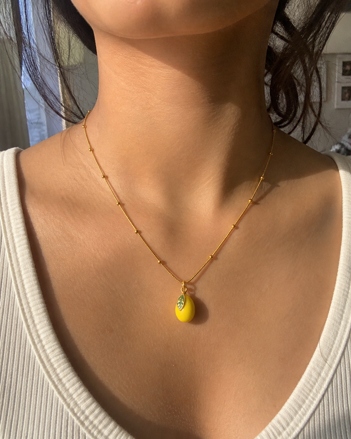 Citrus Drop Necklace