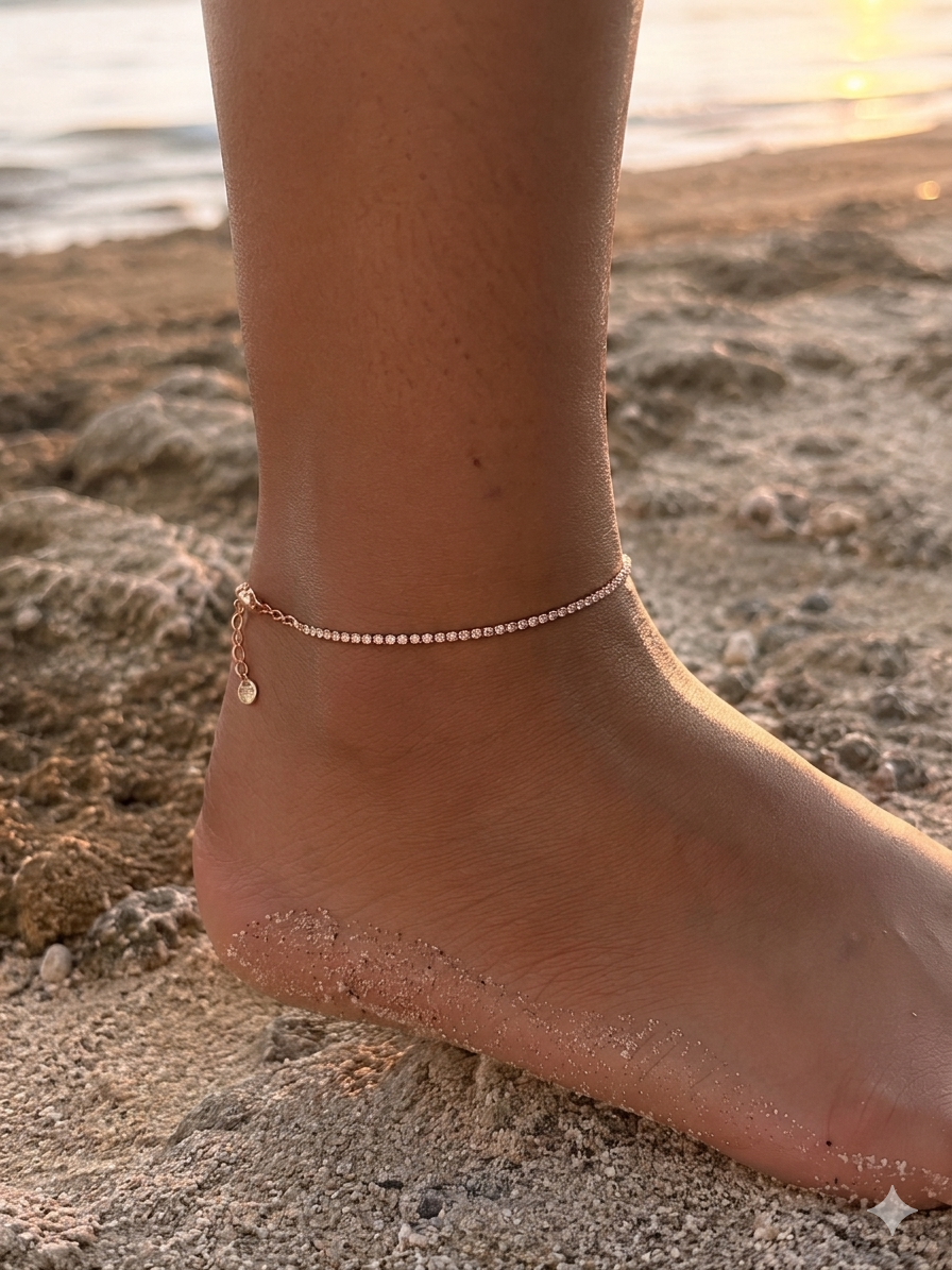 Classic Tennis Anklet