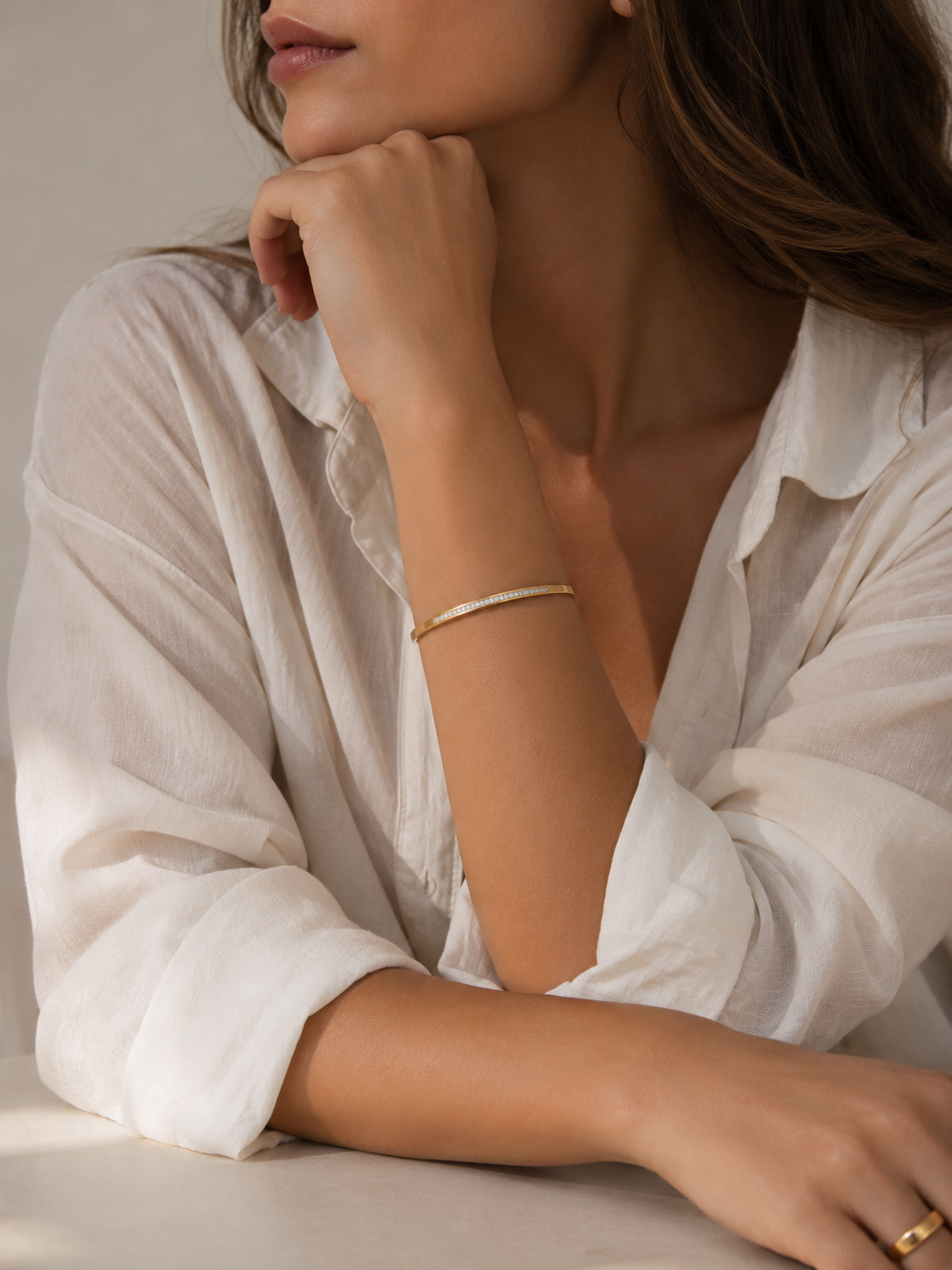 Crystal Edge Bracelet