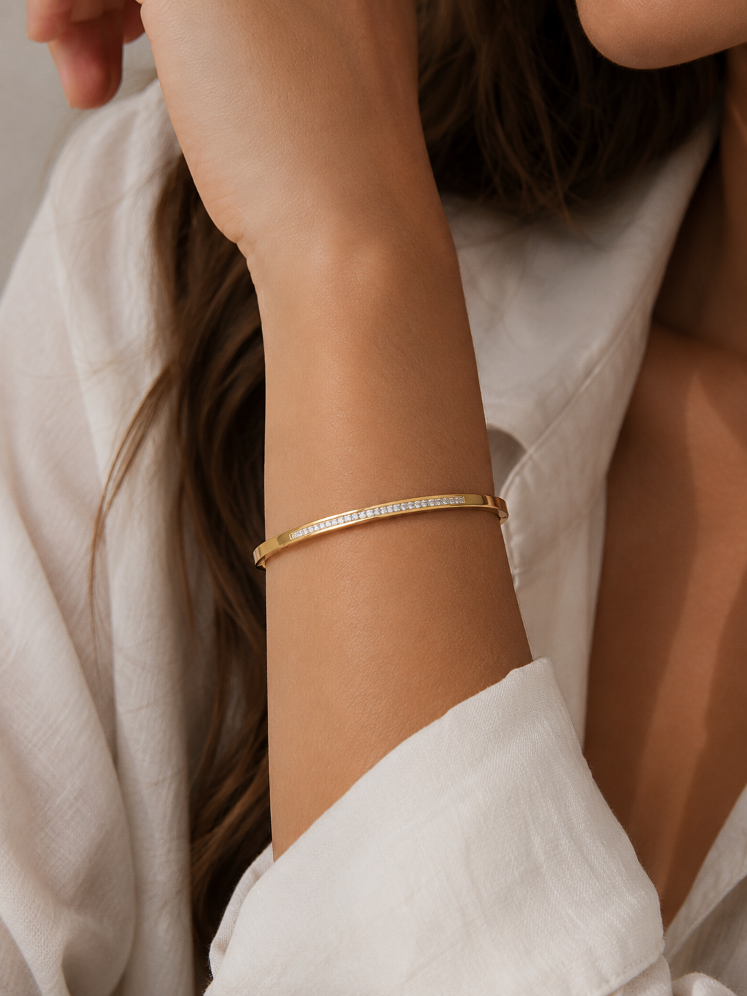 Crystal Edge Bracelet